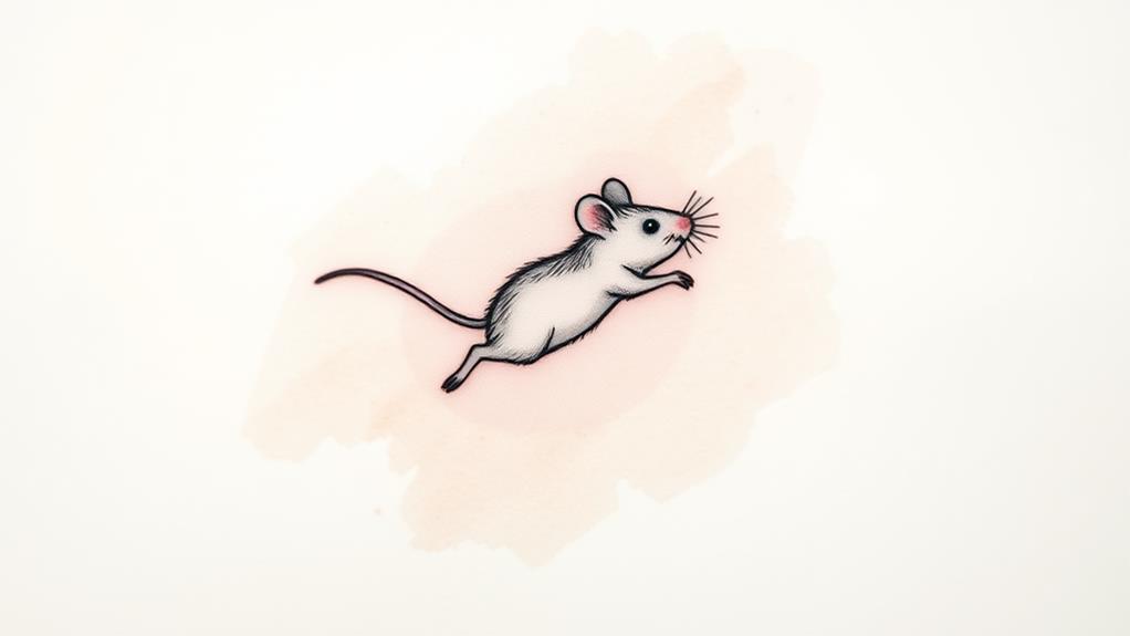 active mouse in motion