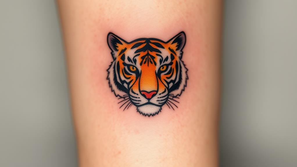 adorable small tiger artwork