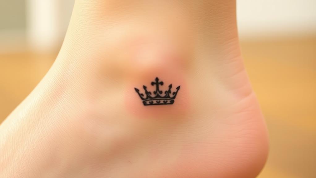 ankle minimalist crown design