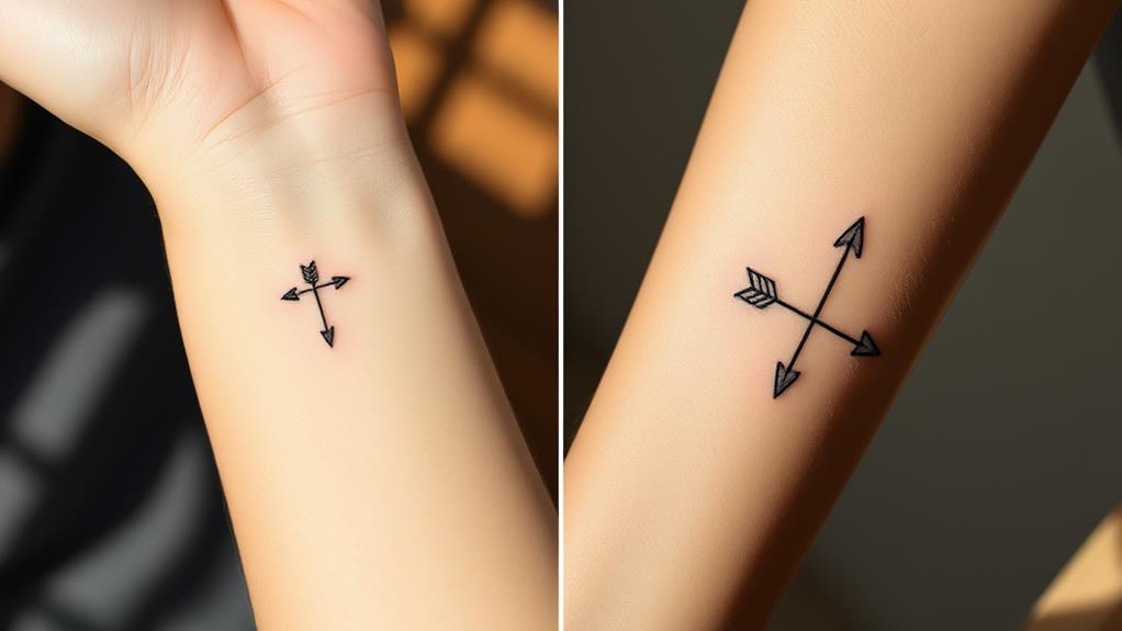 arrowhead tattoo placement options