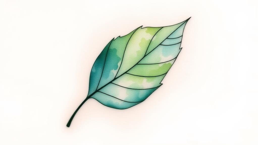 artistic botanical illustrations technique