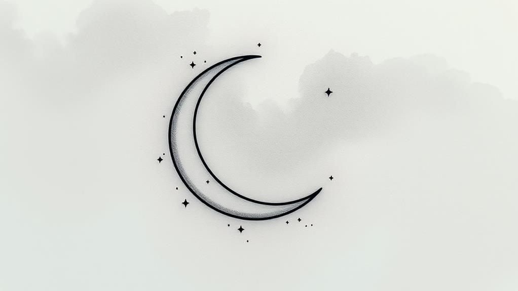 artistic lunar ink designs