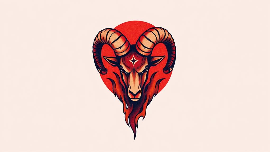 bold and fiery aries