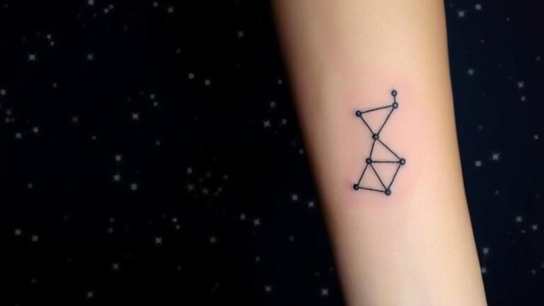 celestial minimalist tattoo designs