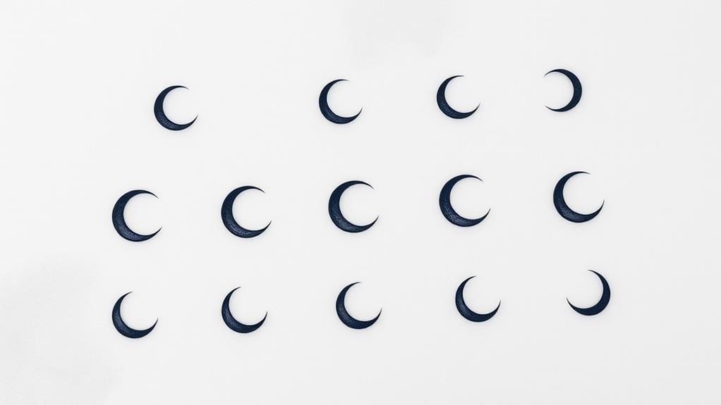 crescent moon phase changes