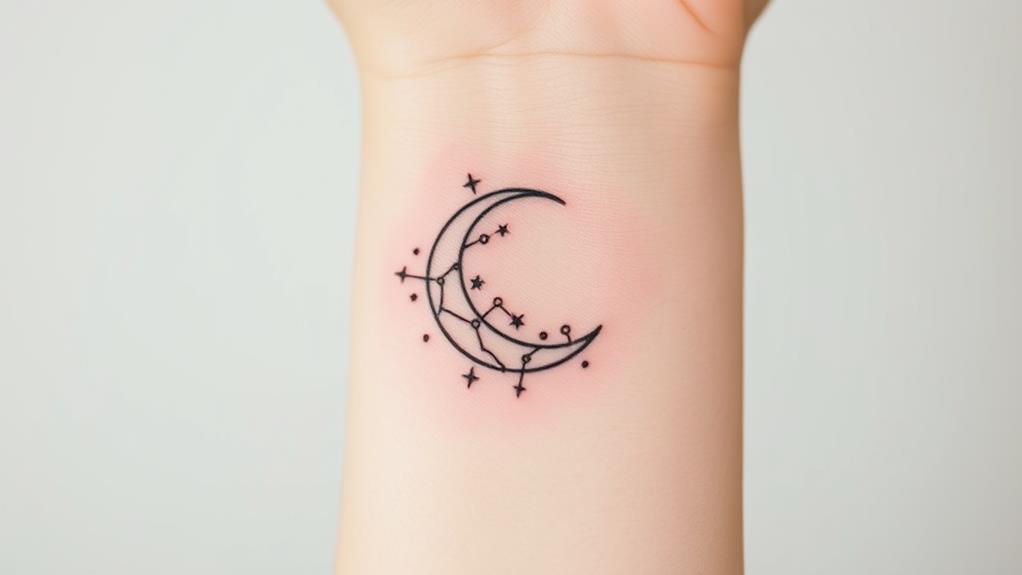 custom celestial ink designs