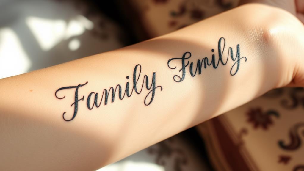 custom family name scripts