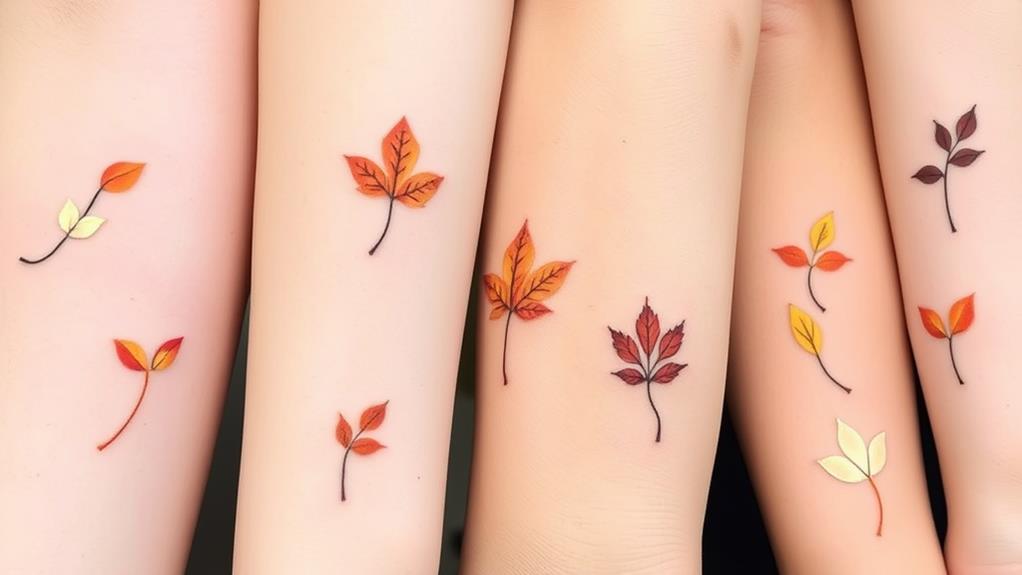 delicate botanical ink designs