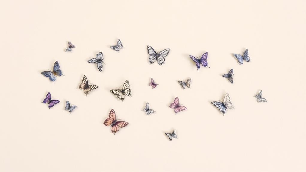 delicate butterfly themed ink concepts