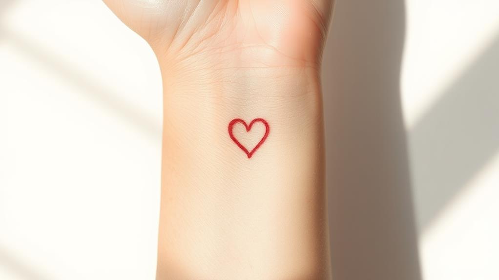 delicate wrist tattoo design