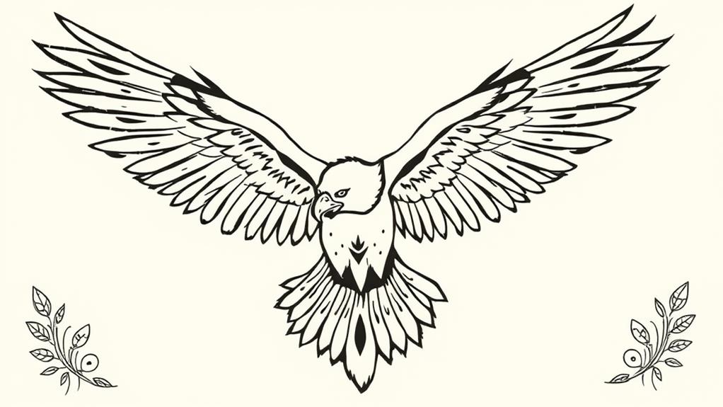 eagles symbolize strength and freedom