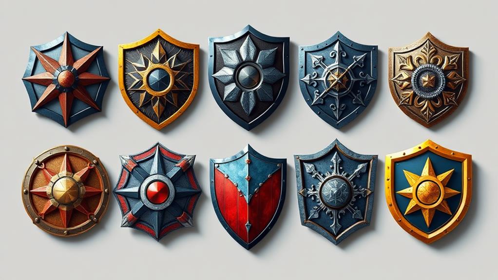 emblems of protection and strength