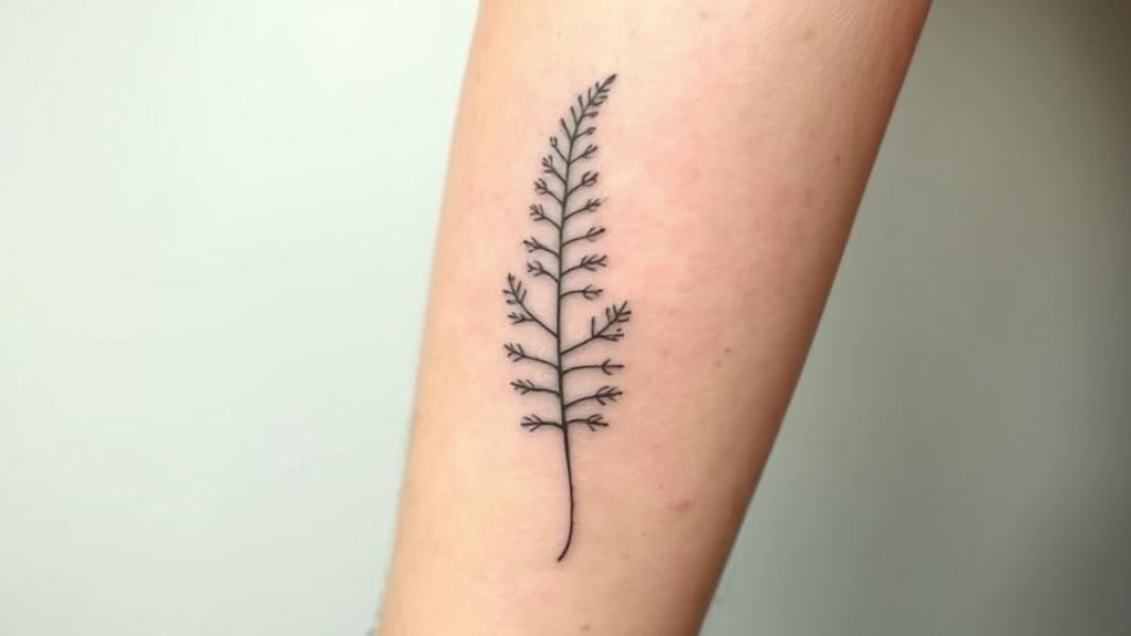 fractal inspired fern designs