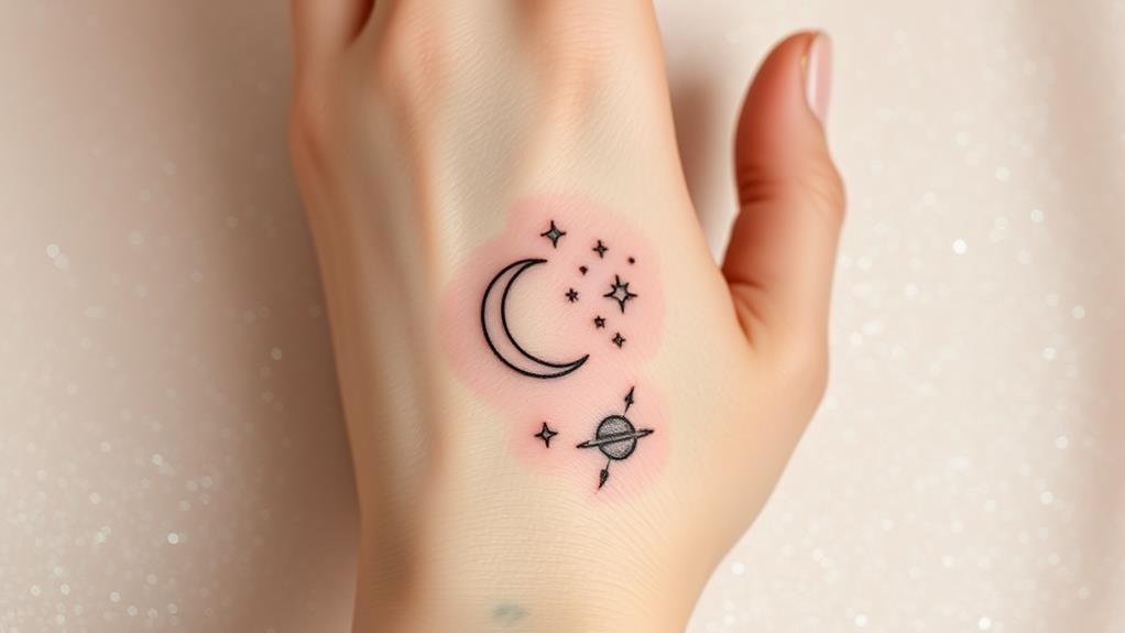 heavenly celestial body tattoos