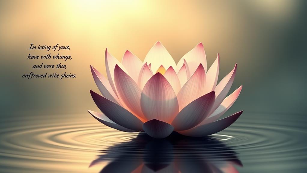 inspirational lotus quote suggestions