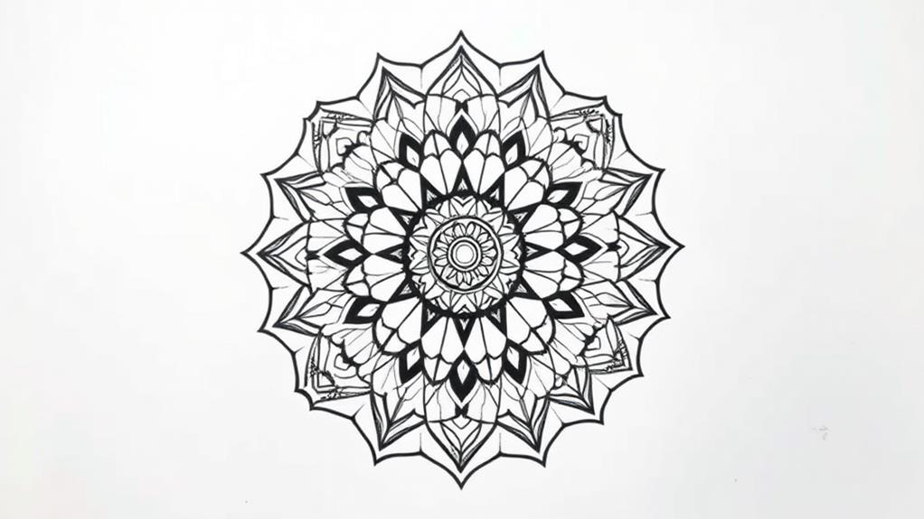 intricate geometric mandala patterns