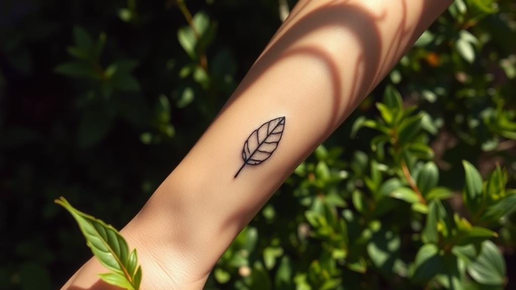 leaf inspired nature design