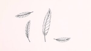 light breeze feather tattoos