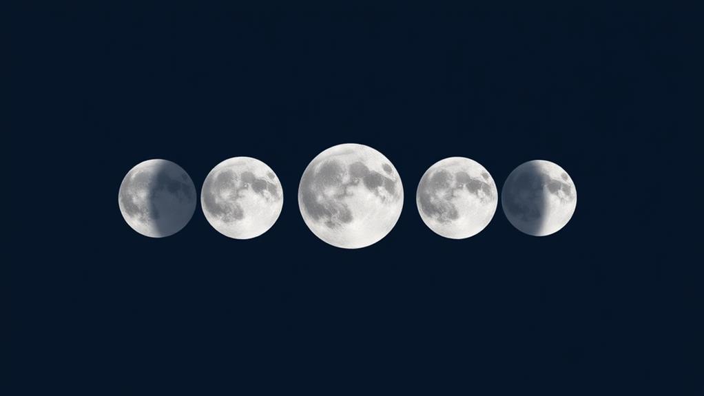 lunar cycle aesthetic design