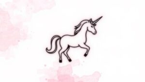 magical unicorn tattoo designs