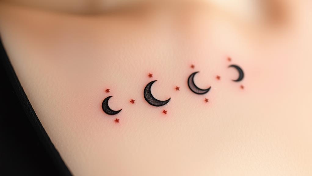 miniature celestial body ink