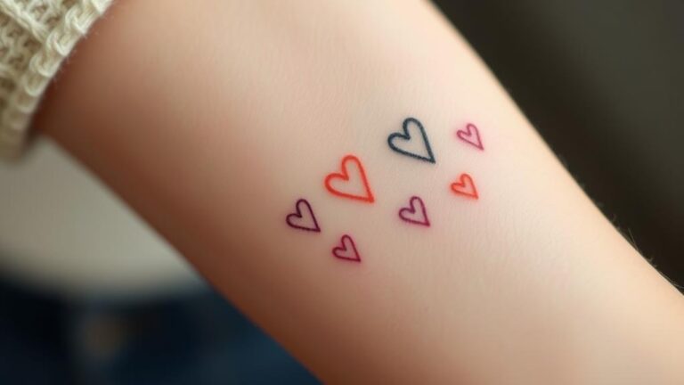 minimal heart tattoo ideas