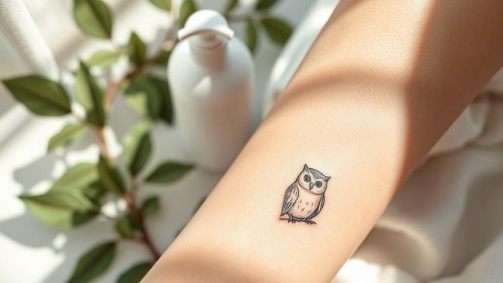 minimal tattoo care guide