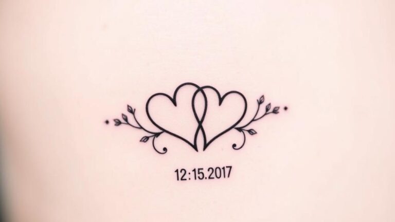 minimal tattoos for anniversary