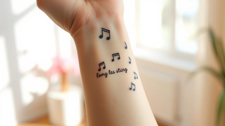 musical inked minimalism art