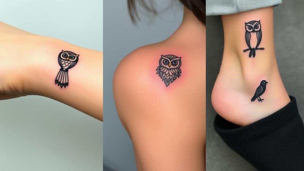 owl tattoo placement suggestions