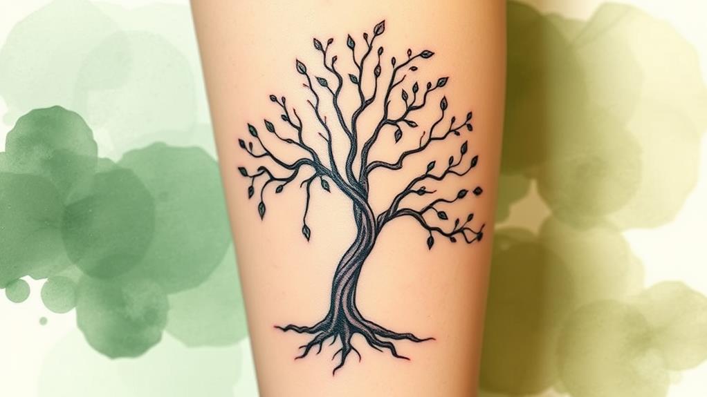 playful cedar tree design