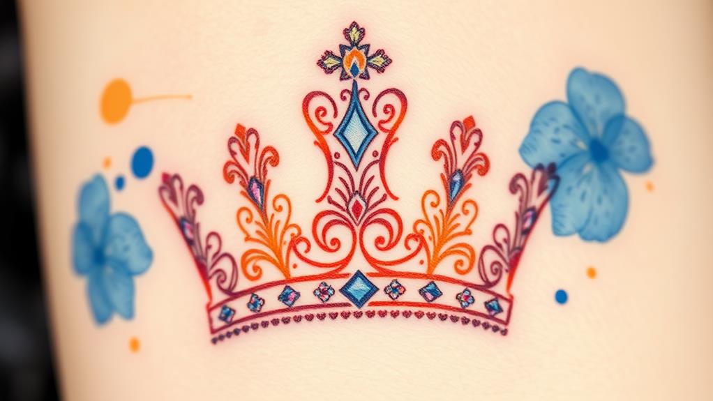 quote adorning royal crown