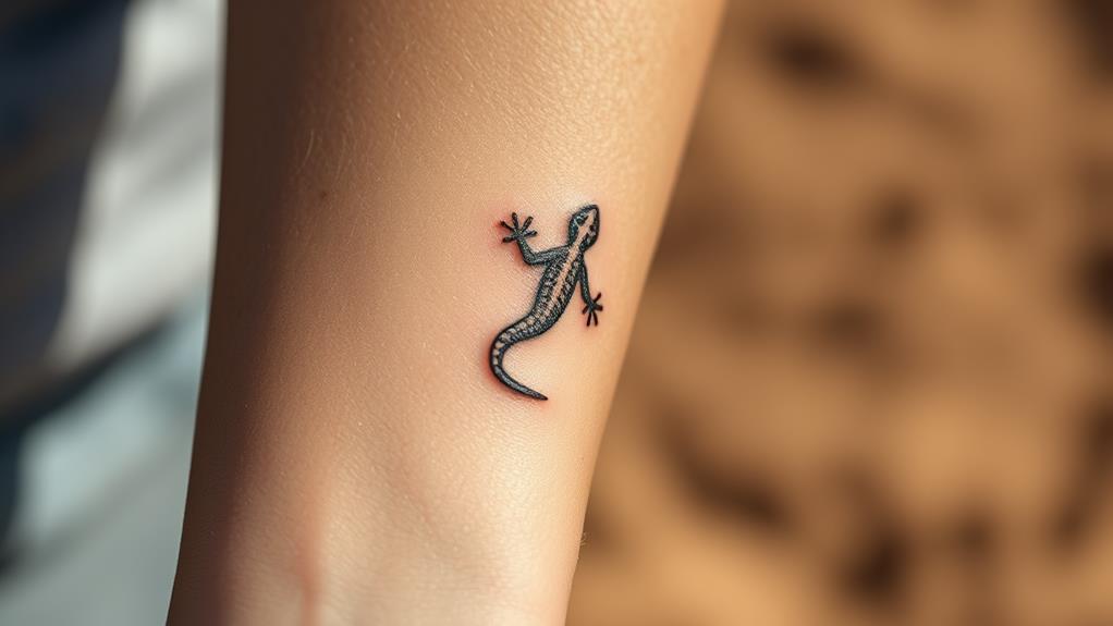 reptile inspired body art