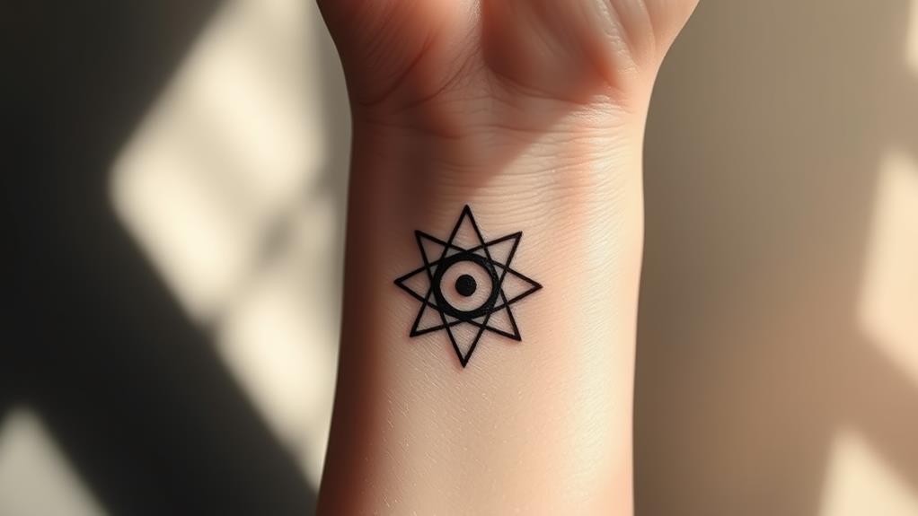 simple third eye ink