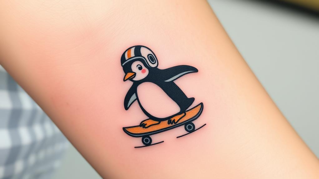 skateboarding penguin adventure unleashed