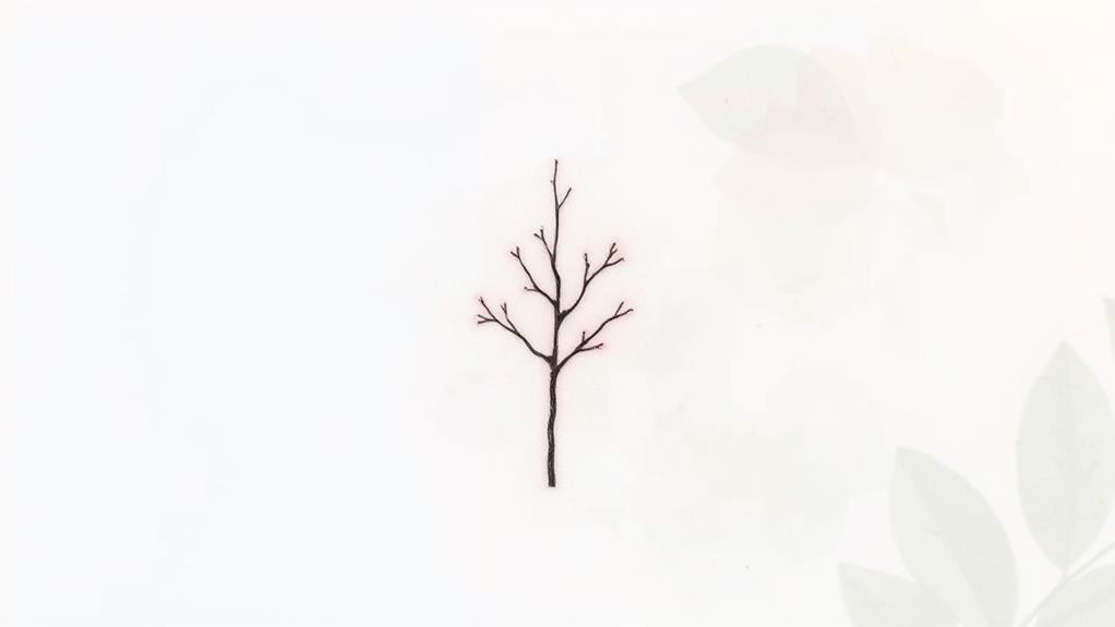 sleek simple tree designs