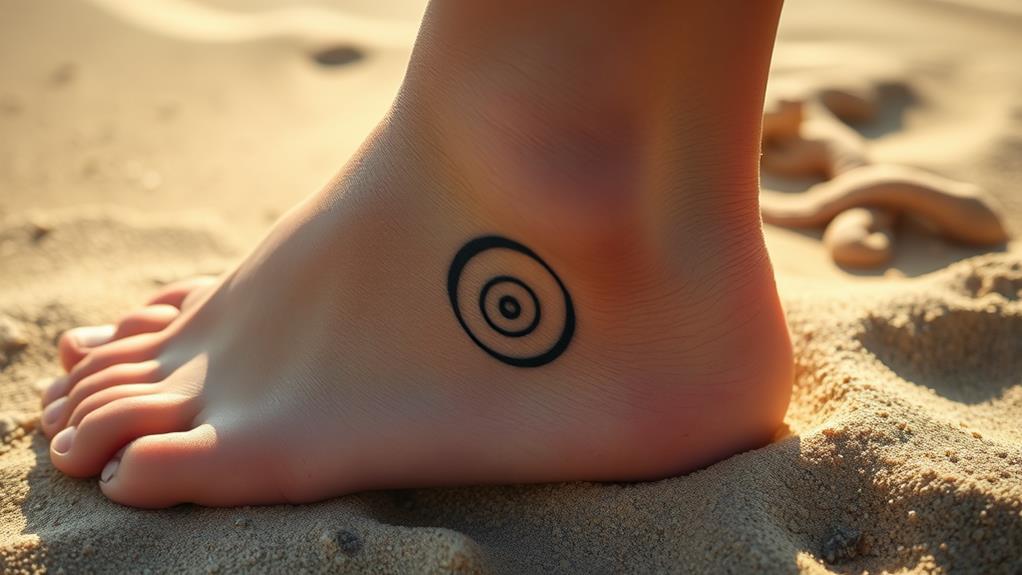 spiral design tattoo ideas