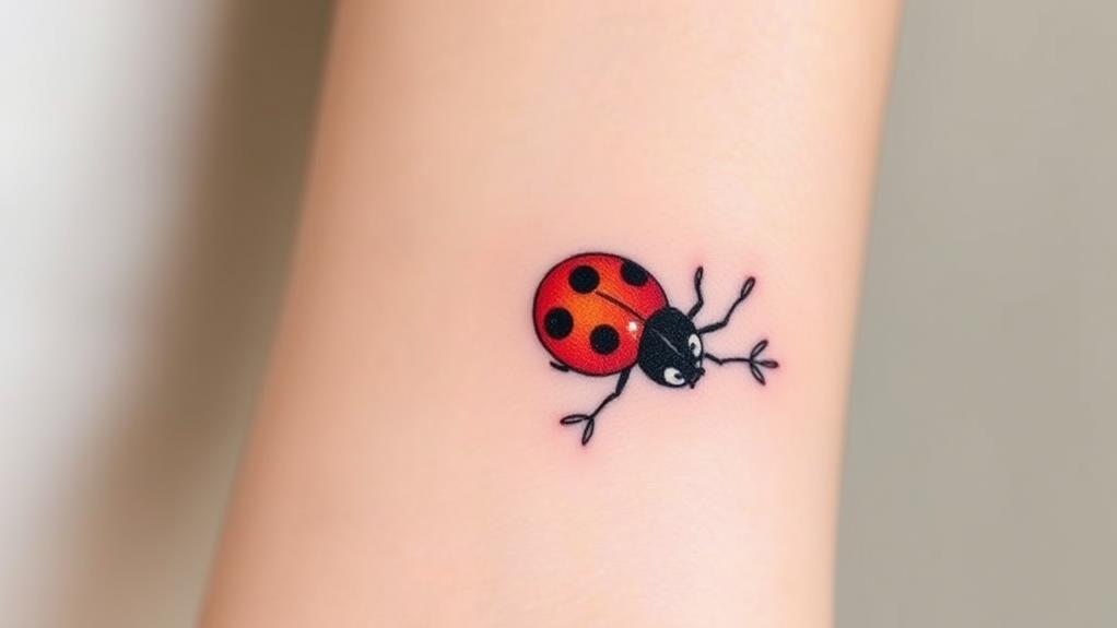 spotted ladybug design pattern