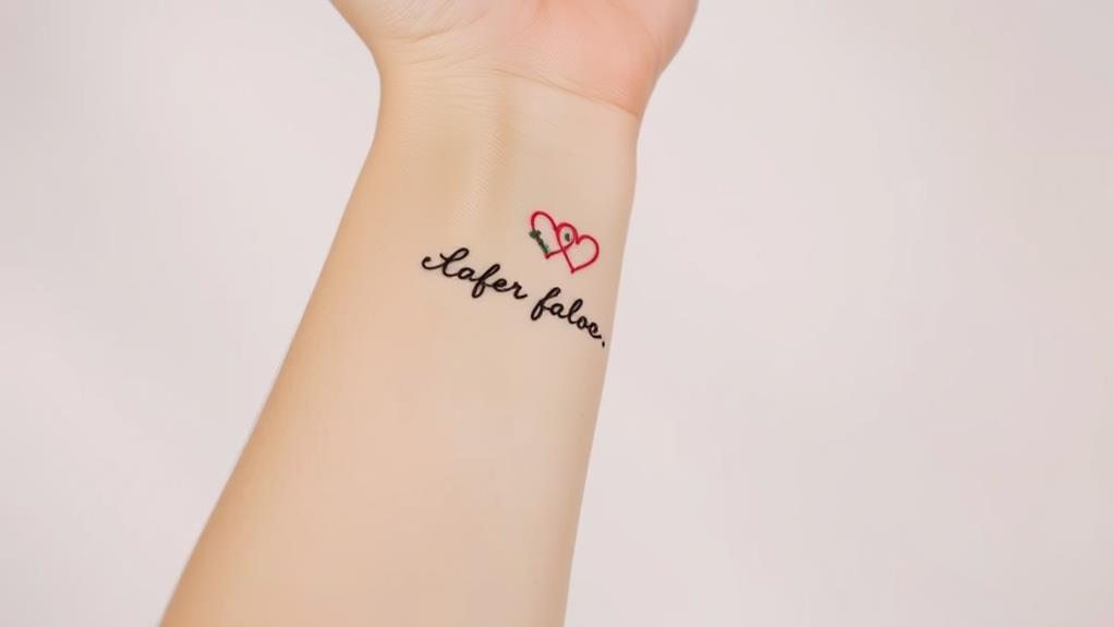 tattoos with heartfelt messages