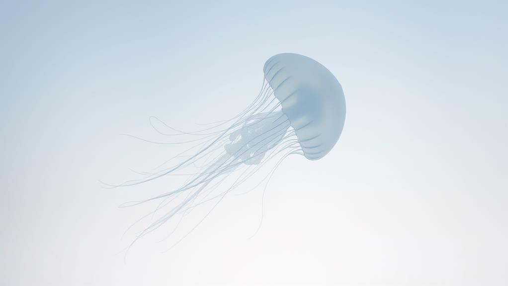 translucent marine life forms