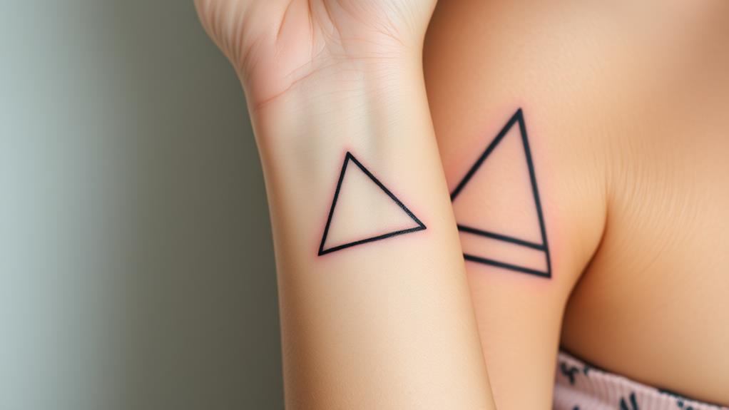 triangle tattoo placement suggestions