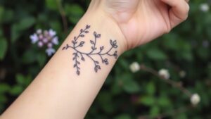 vine minimal tattoos collection