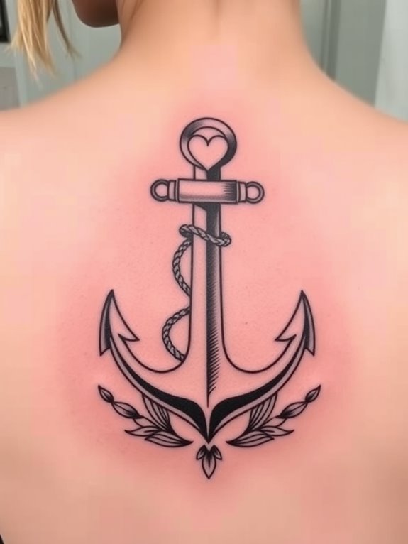 anchors symbolize strength and stability