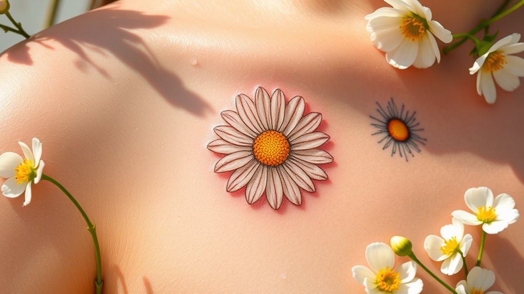 15 Stunning April Birth Flower Tattoos for True Spring Babies!