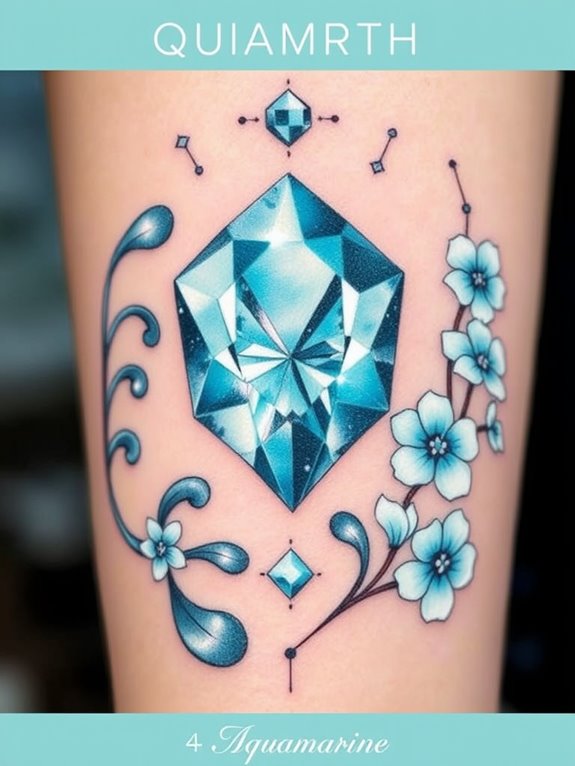 aquamarine themed creativity month