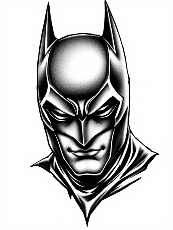 batman s iconic cowl design