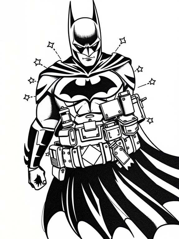 batman s iconic utility belt