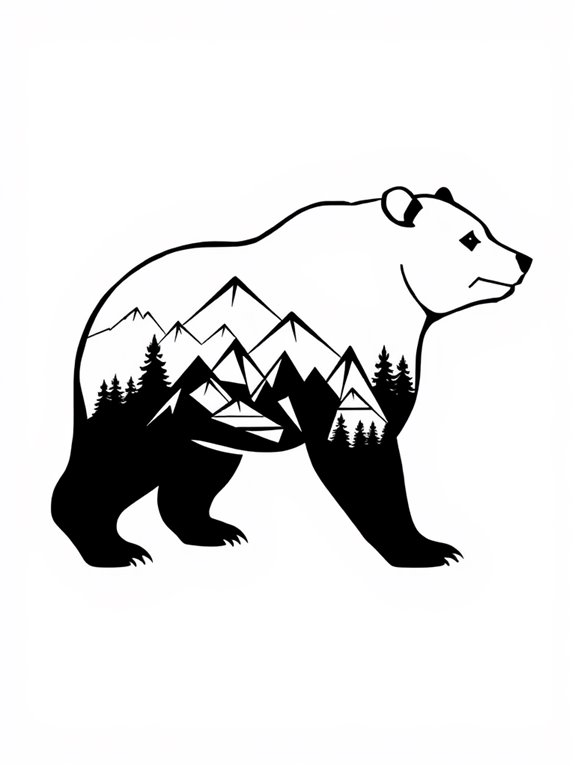bear tattoo design ideas