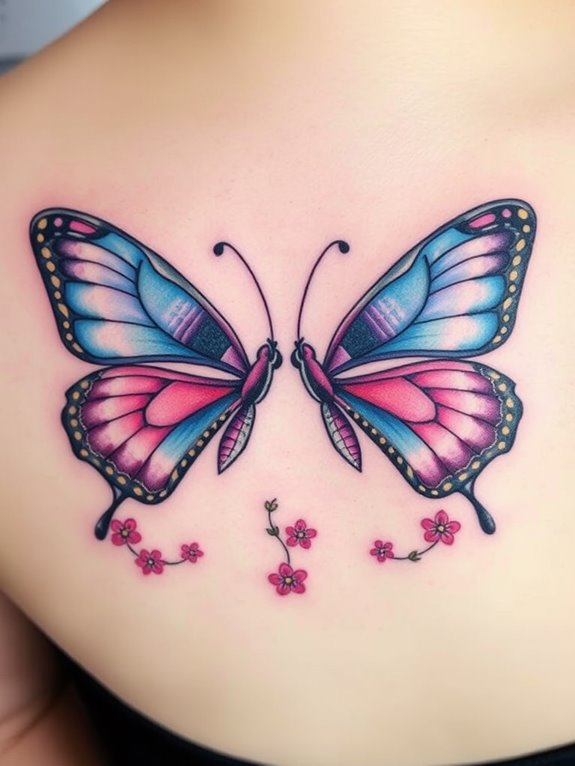 bonding through butterfly tattoos