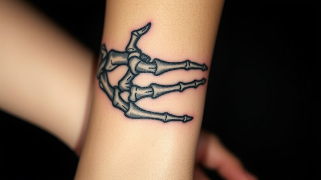 15 Badass Bone Hand Tattoos That Will Give You Chills!